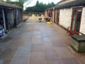Patios and paving
