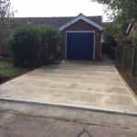 ja plant hire norfolk concrete drive