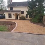 ja plant hire norfolk shingle driveway 5
